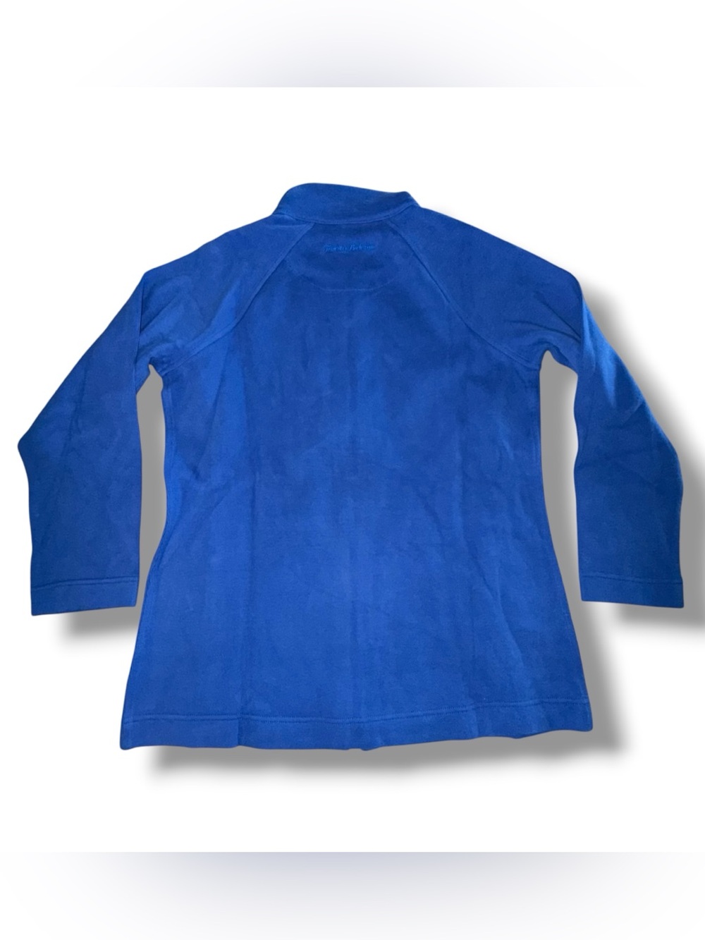 NWT TOMMY BAHAMA Aruba Full-Zip - Cobalt Sea Blue Women’s Large - Picture 4 of 7